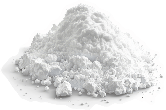 White powder pile, likely a granular substance. png