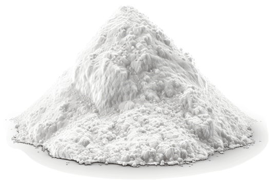 Powdery substance in a conical pile. png