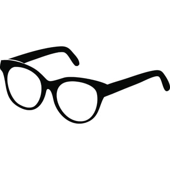 Glasses Clip Art Eyewear Illustrations for Fashion, Education, and Design Projects vector