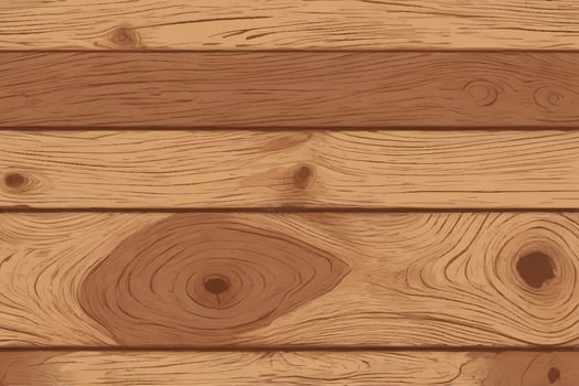Wood texture. Brown wooden board background. illustration. vector