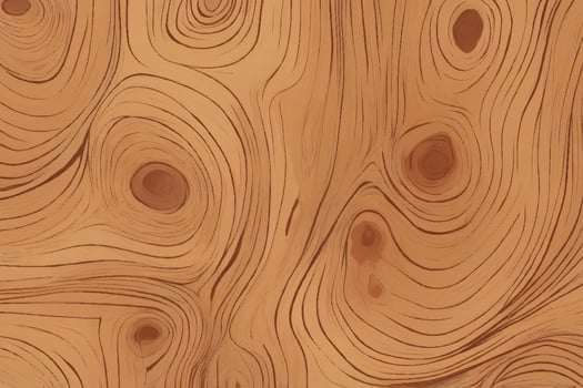 Wooden texture with natural pattern, illustration. Textured wood. vector