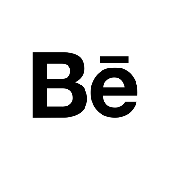 Behance Circle White Logo Icon Be App Transparent Background Premium Social Media Design for Digital Download png