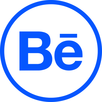 Behance Logo Circle Outline Icon Be App Transparent Background Premium Social Media Design for Digital Download png