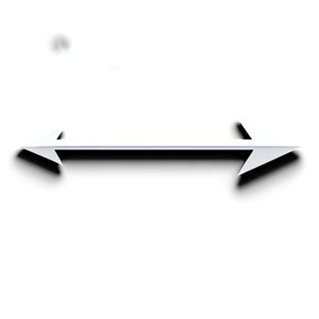Bold Double Headed Arrow Pointing Left and Right png