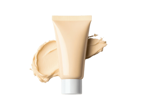 Natural skin tone cream for beauty applications png