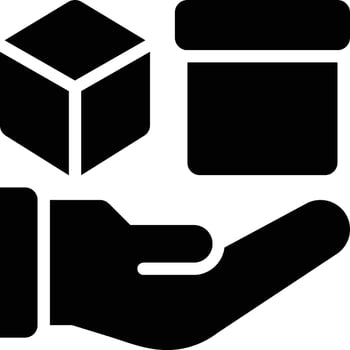 Services Differentiation, Differentiation, Services Glyph Solid Icon vector