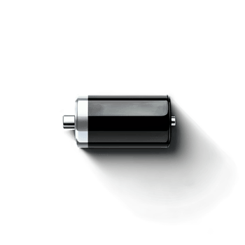 Horizontal Battery Icon in Realistic 3D Style png