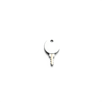 Small Round Key for Locks or Symbolic Use png