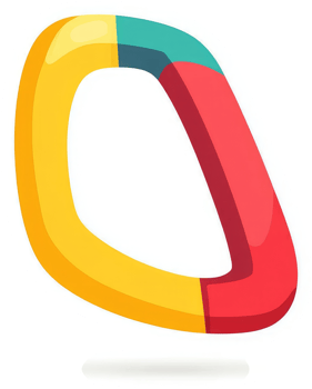A colorful segmented arc diagram showcasing different proportions. png