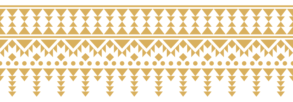 Tribal ethnic embroidery with aztec navajo elements and vintage border. png