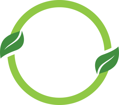 sign circle green leaves png