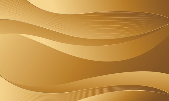 Smooth Gold Abstract Flowing Background vector