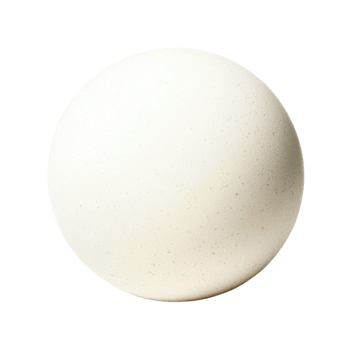 Smooth round egg isolated on dark surface png