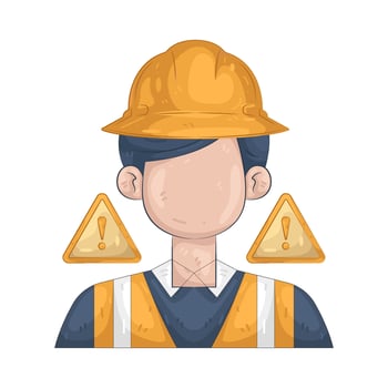 Illustration of Civil Engineer vector