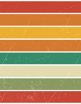 Retro Distressed Horizontal Striped Pattern vector