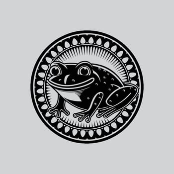 Frog Icon Illustration vector