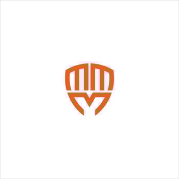 MMM Letter monogram Initial Logo Design Template Illustration. MMM elegant and Professional icon design vector