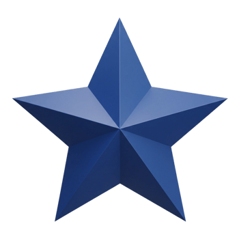 Transparent space filled with stars png