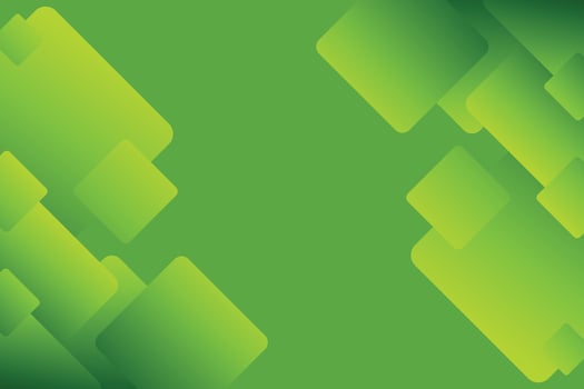 gradient green geometric background vector
