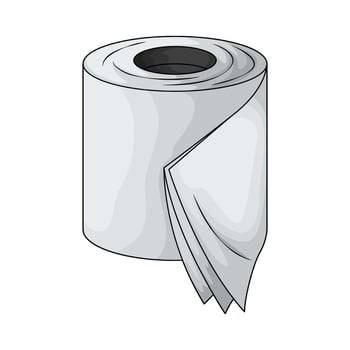 illustration of Ultra Soft Toilet Paper vector