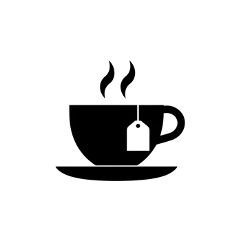 A minimalist and professional icon of a teacup png