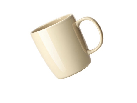 stylish mug mockup showcasing modern design with smooth finish perfect for branding or personal use png