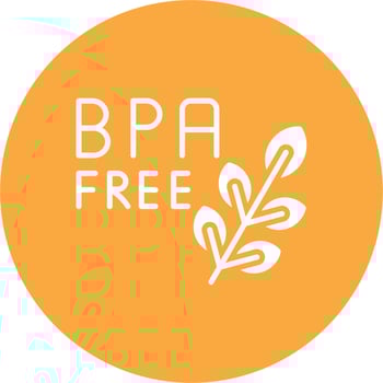 Bpa Free Neon Graphic Style vector