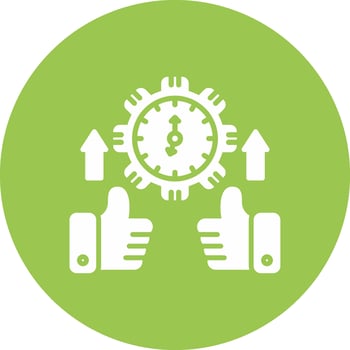 Time Management Minimal Concept Visual vector