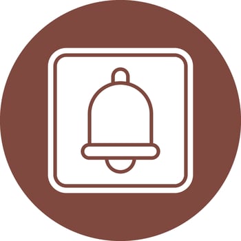 Bell Lined UI Illustration vector