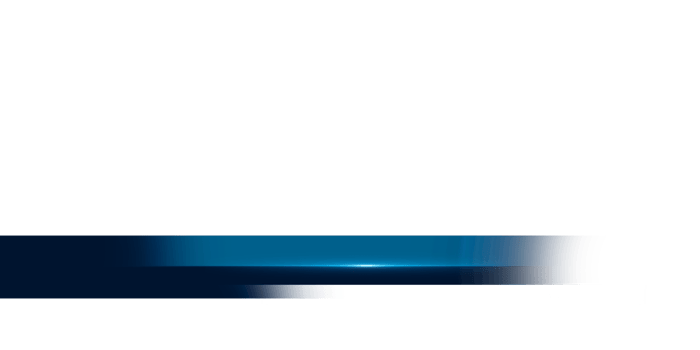 Blue Lower third Design on a Transparent Background png