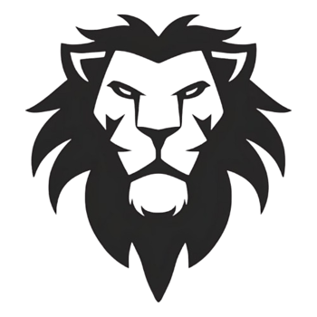 The lion logo icon png