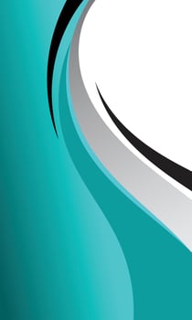 Abstract curved blue lines business wallpaper vector