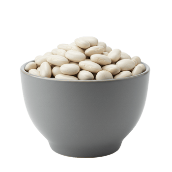 Bowl filled with beans offering a nutritious ingredient for various dish png