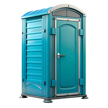 blue toilet door png