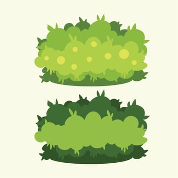 Green grass illustration vector