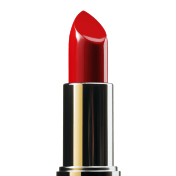A red lipstick closeup on transparent background png