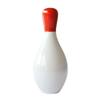 A bowling pin isolated on transparent background png
