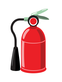 Illustration of a Fire Extinguisher png