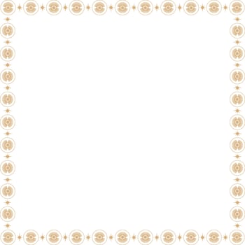 Mystic eye frame. celestial prediction eye template vector