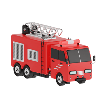 Fire Truck Icon for Rescue Operations png