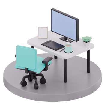 3D Freelancer Digital Artist Setup png