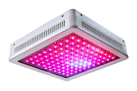 LED Grow Light Panel for Indoor Plant Cultivation isolated on a transparent background png