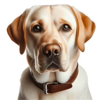 Labrador Dog Close Up Portrait png