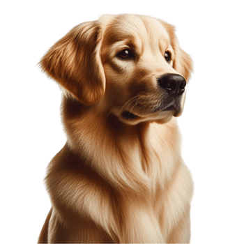 Golden Retriever Puppy Looking Forward png