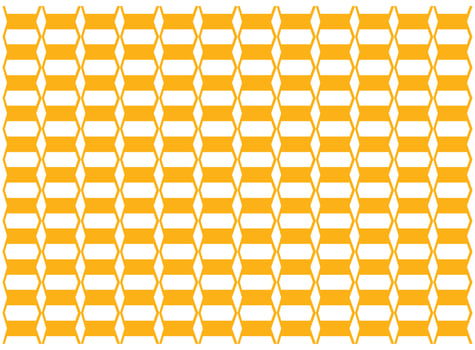 seamless pattern design with geometric squares in orang vector