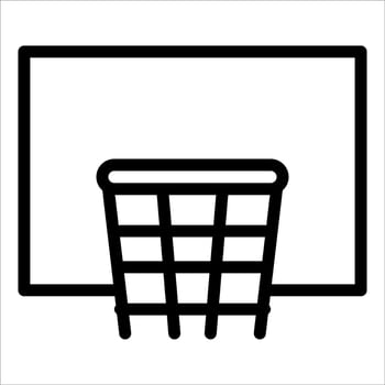 Basketball basket icon illustration vector