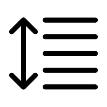 A ew unique white icon of an arrow pointing up vector
