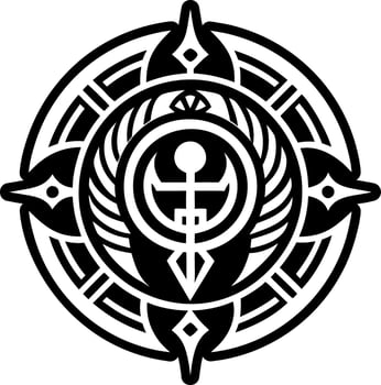 A solid style icon of mars symbol vector