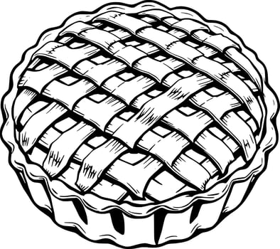 Illustration Of A Sliced Kiwi Fruit vector