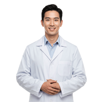 Transparent layer showing a doctor png